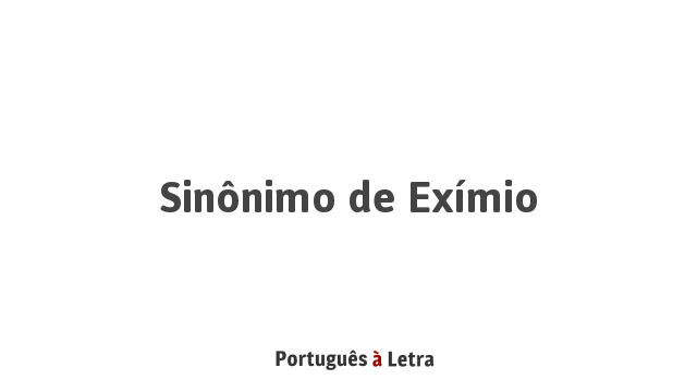 definicion eximo definicion eximo