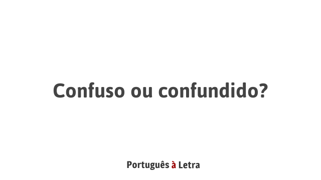 confusa ⦙1 - confusa, o boletim